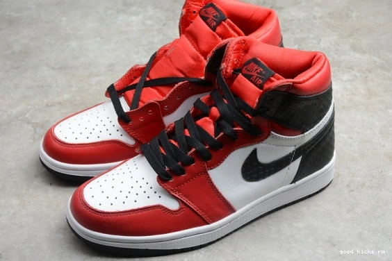 CD0461-016 Jordan High 1 Toe Satin (W) Black CD0461-016 Retro 0331